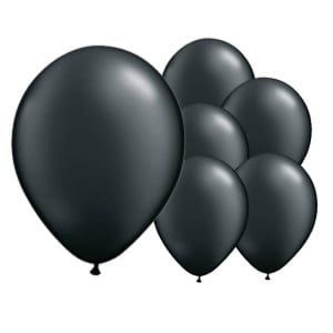 100-Ink-Black-12-Inch-Latex-Balloons-product-image