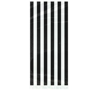 Black-and-White-Stripes-Theme-Plastic-Gift-Bags