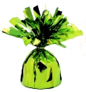 Lime-Green-Foil-Balloon-Weight