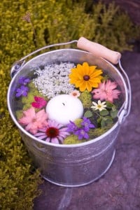 bucket-with-watern-and-candle-pathway